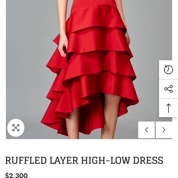 Never been worn, formal Hilow black gown - Picture 5 of 5